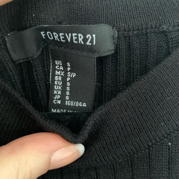 2 for $20 🎀 F21 Black Bodycon Dress - Picture 5 of 5